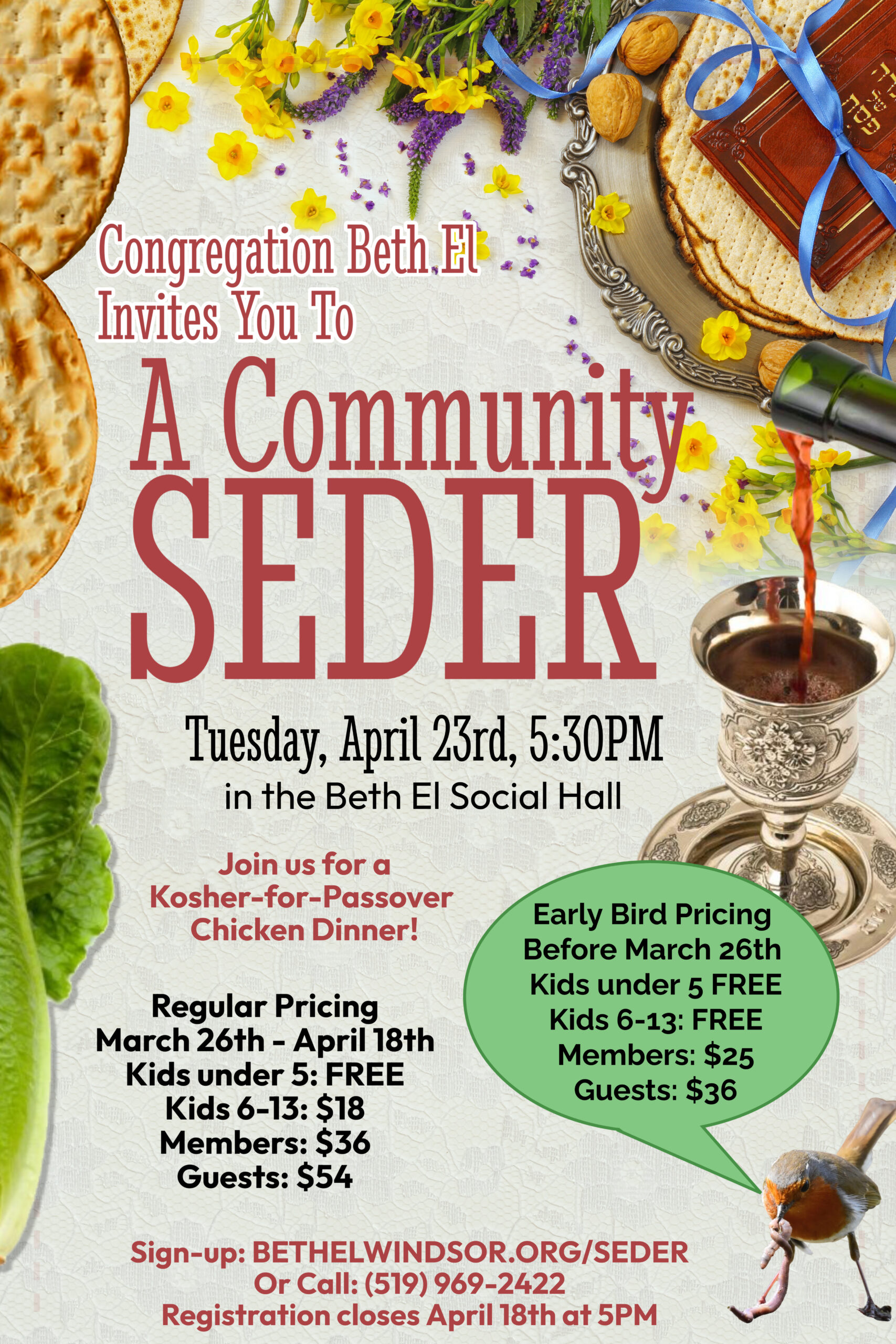 Passover Seder - April 2024