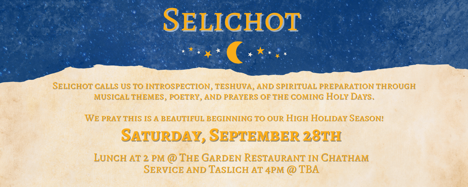 Selichot flier proper