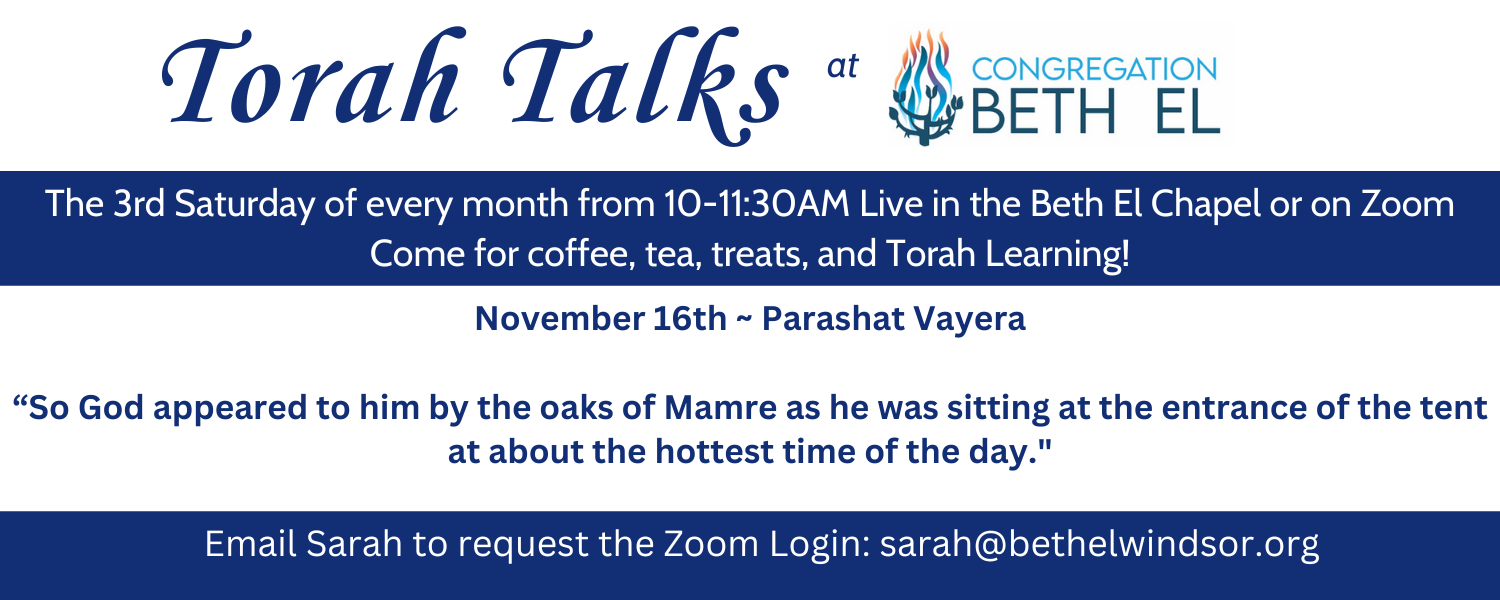 NOVEMBER TORAH TALKS TEMPLATE