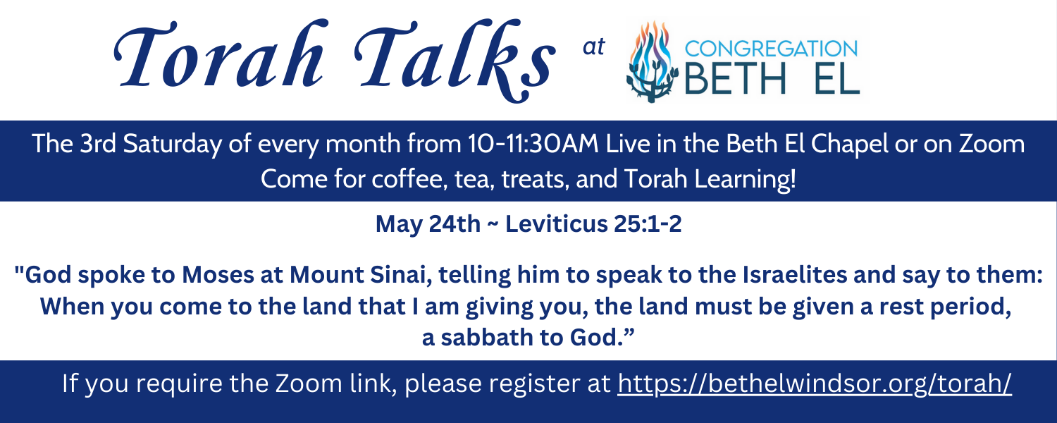 MAY TORAH TALKS TEMPLATE