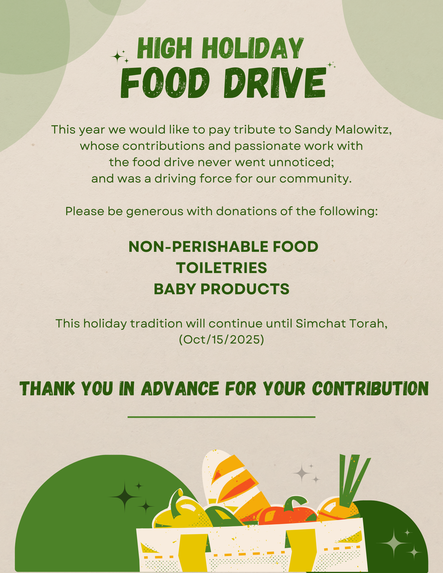 Food Bank 2025
