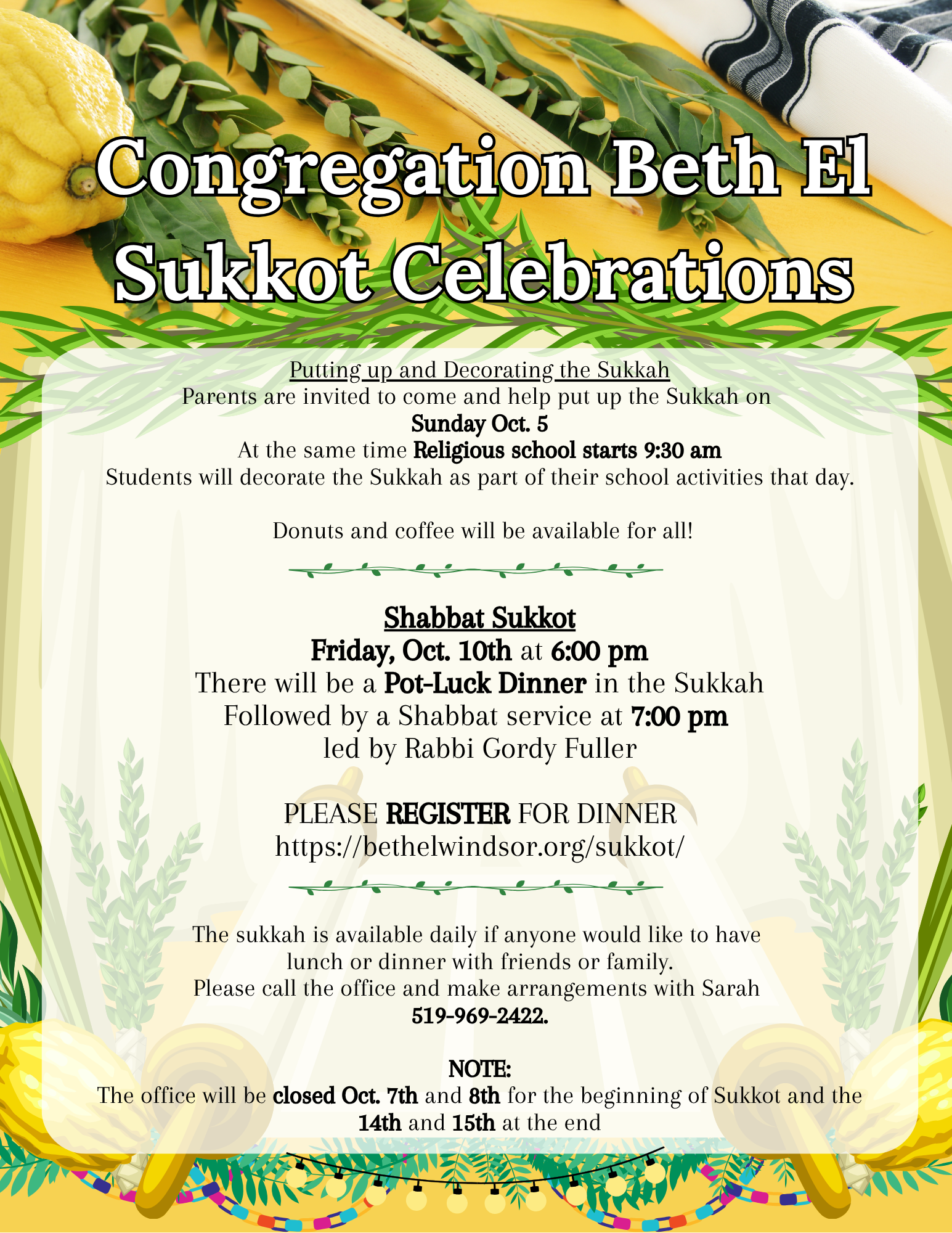 SUKKOT 2K25