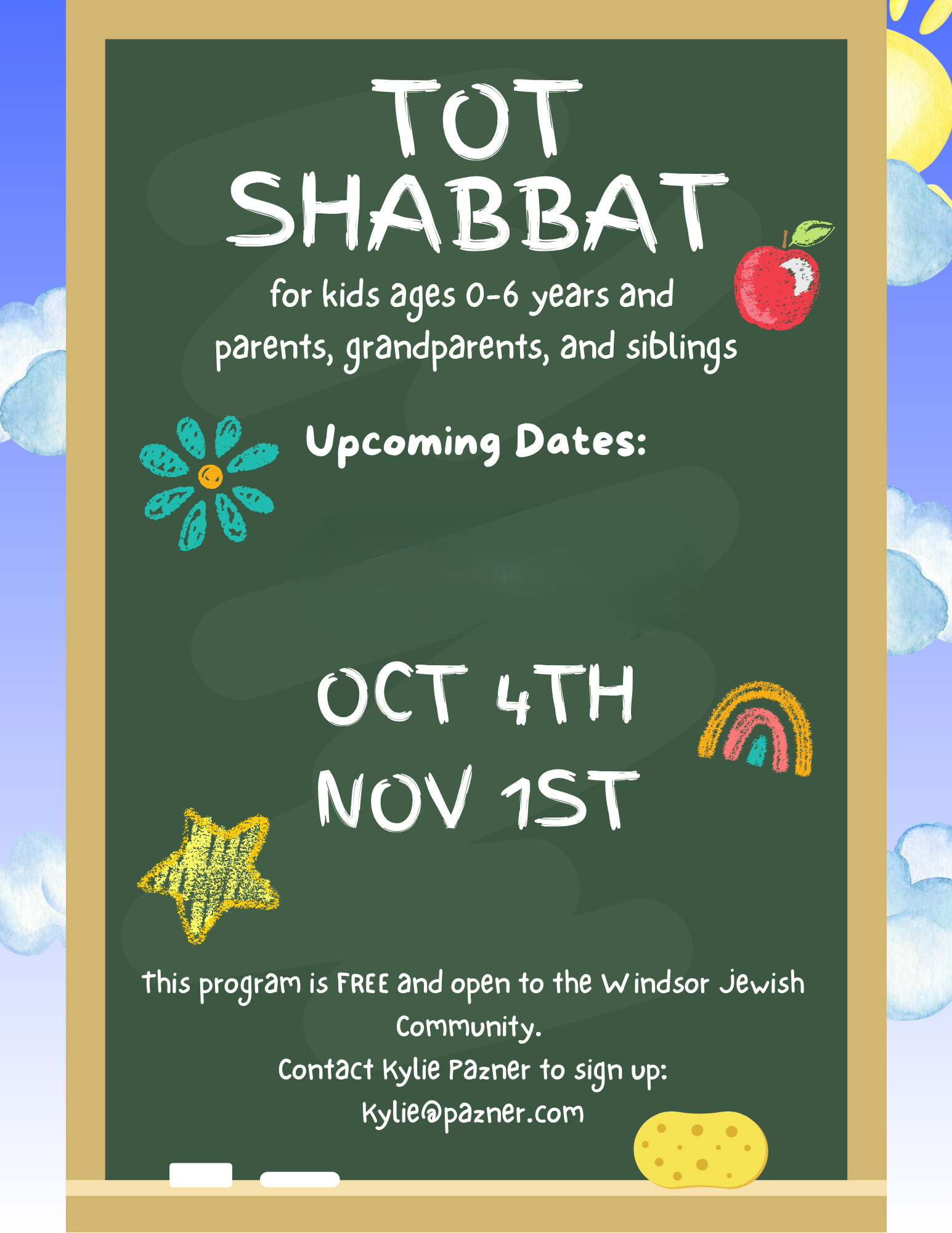 TOT SHABBAT SEPOCTNOV 2K25