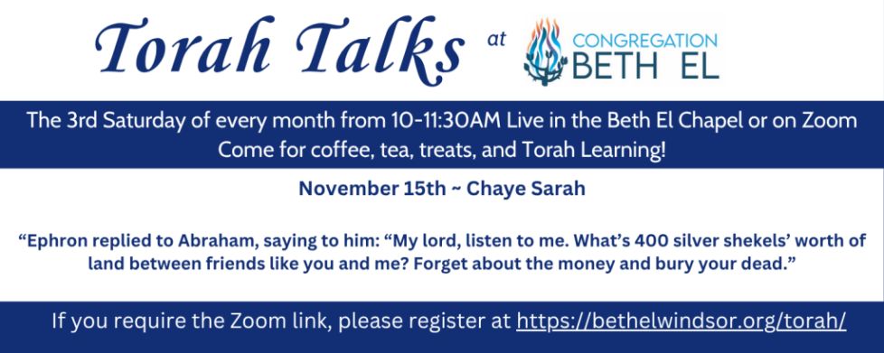 NOVEMBER TORAH TALKS TEMPLATE