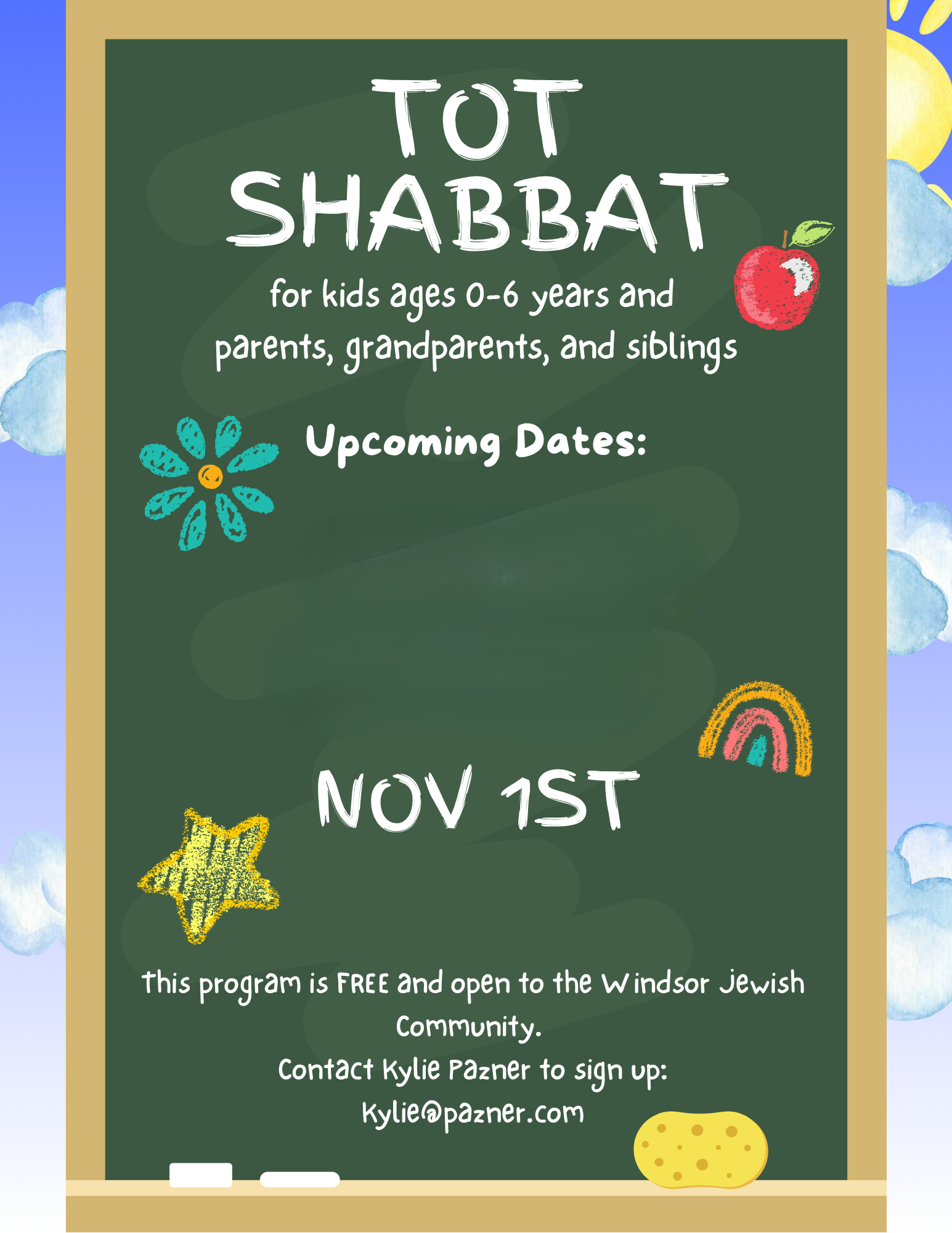 TOT SHABBAT NOV 2K25