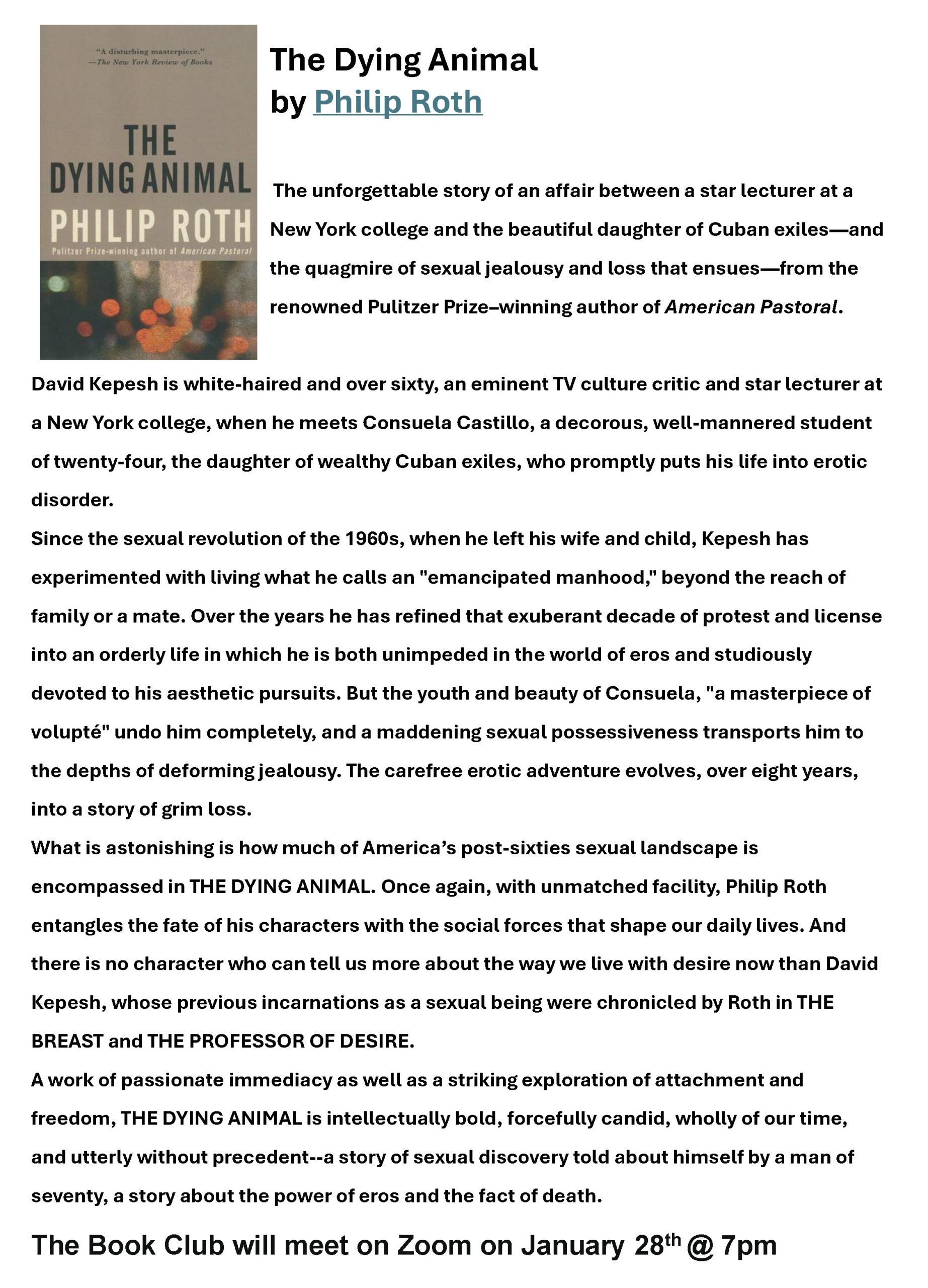 Book Club January 2026