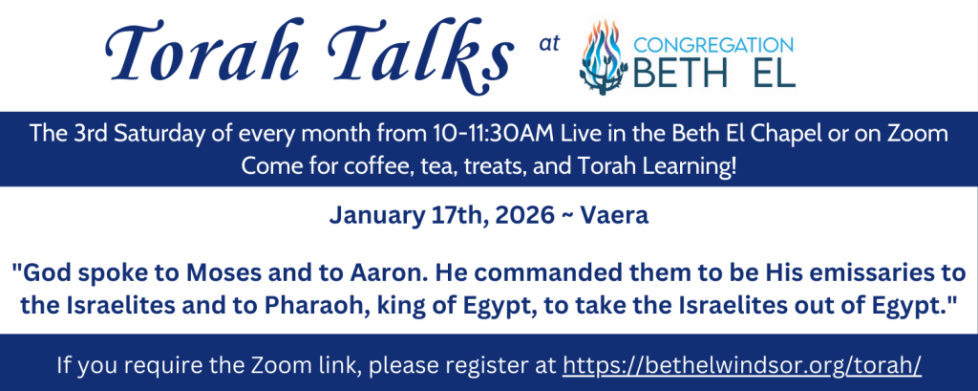 JANUARY TORAH TALKS TEMPLATE